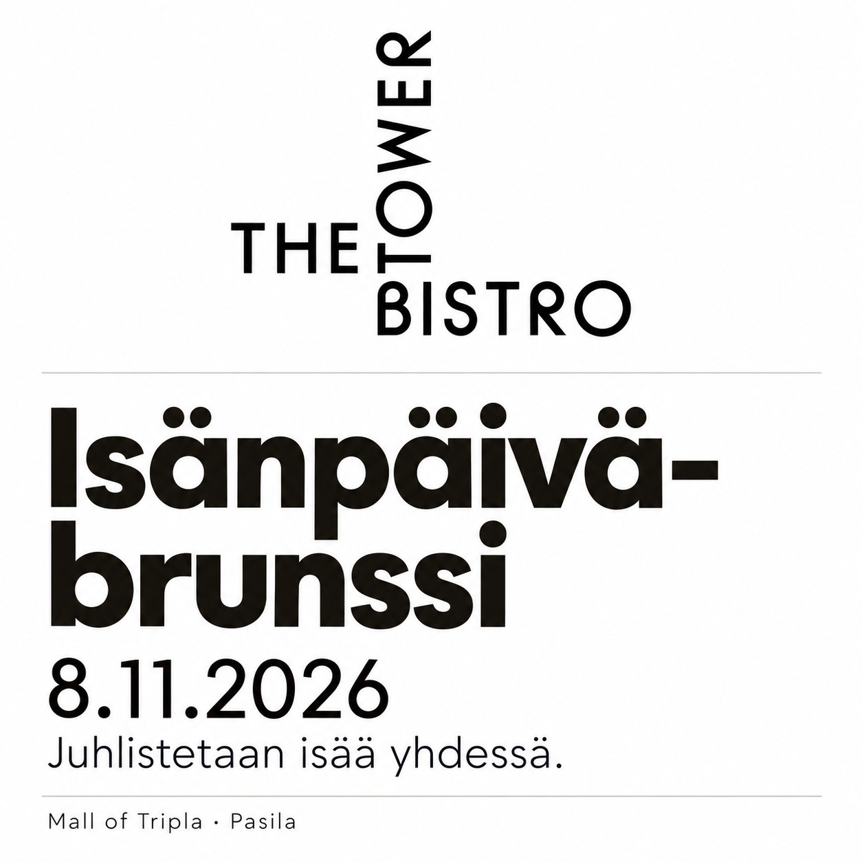 Isänpäivä brunssi